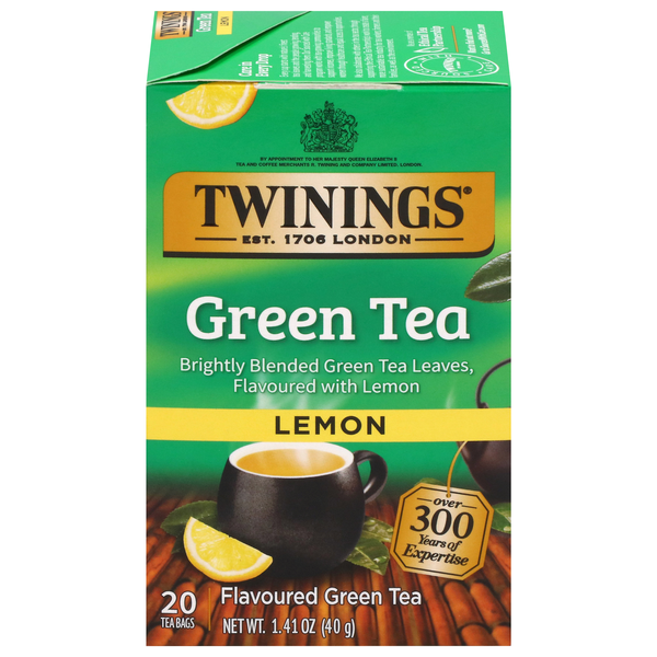 Twinings Lemon Green Tea Bags