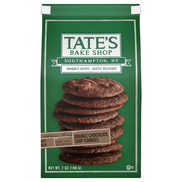 Tate's Bake Shop Double Chocolate Chip Cookies