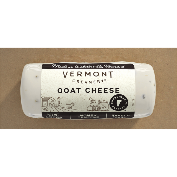 Vermont Creamery Honey Truffle Goat Cheese Log