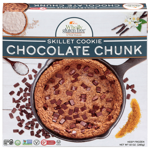 Wholly Gluten Free Chocolate Chunk Skillet Cookie Frozen