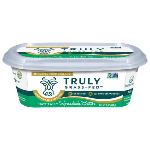 Truly Grass-Fed Imported Irish Spreadable Butter