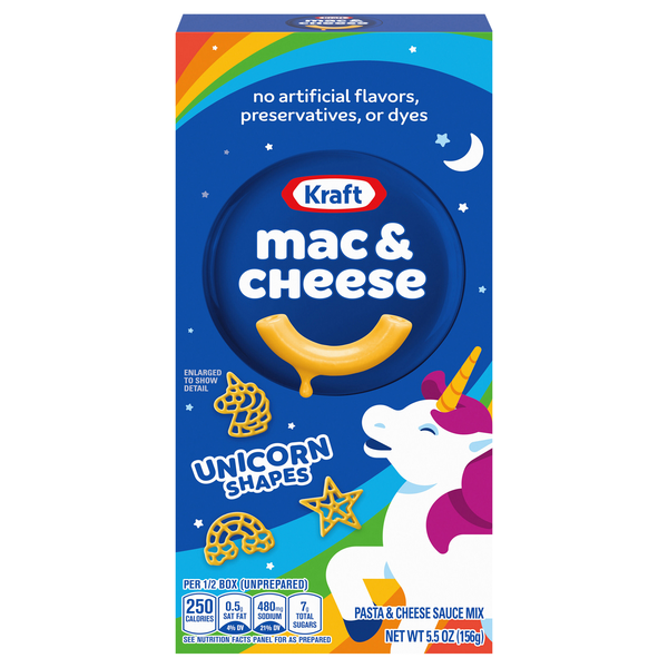 Kraft Unicorn Shapes Mac & Cheese Dinner