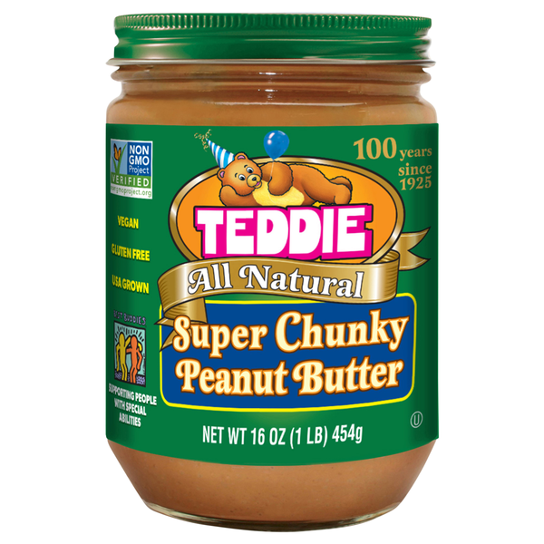 Teddie All Natural Super Chunky Peanut Butter
