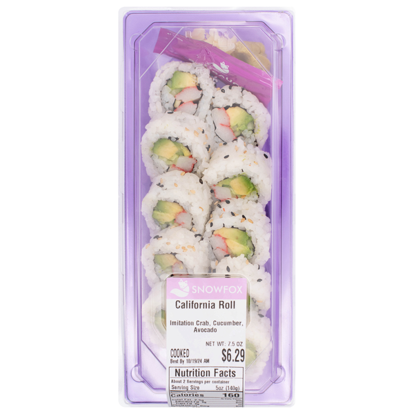 Snowfox California Roll
