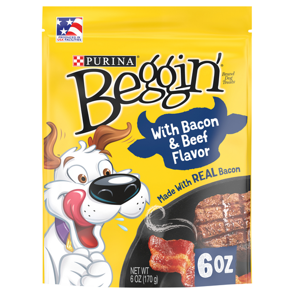 Save on Purina Beggin' Strips Dog Treats Bacon & Beef Flavor Order Online Delivery Stop & Shop