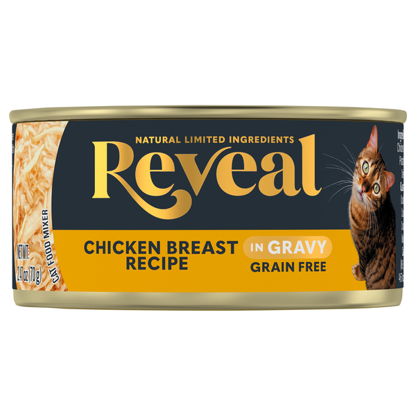 Reveal Grain Free Chicken Breast Recipe in Gravy Cat Food Mixer