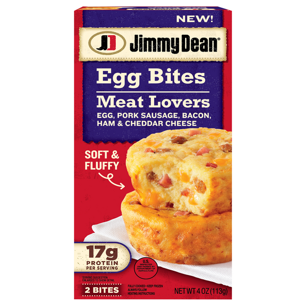 Save on Jimmy Dean Egg Bites Meat Lovers 2 ct Order Online Delivery
