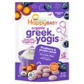 Happy Baby Greek Yogis Blueberry & Purple Carrot Yogurt & Fruit Snacks
