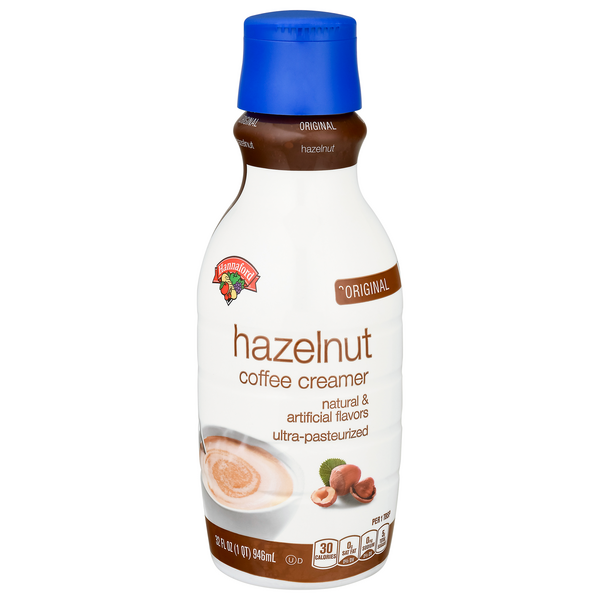 Hannaford Flavored Coffee Creamer Hazelnut Original