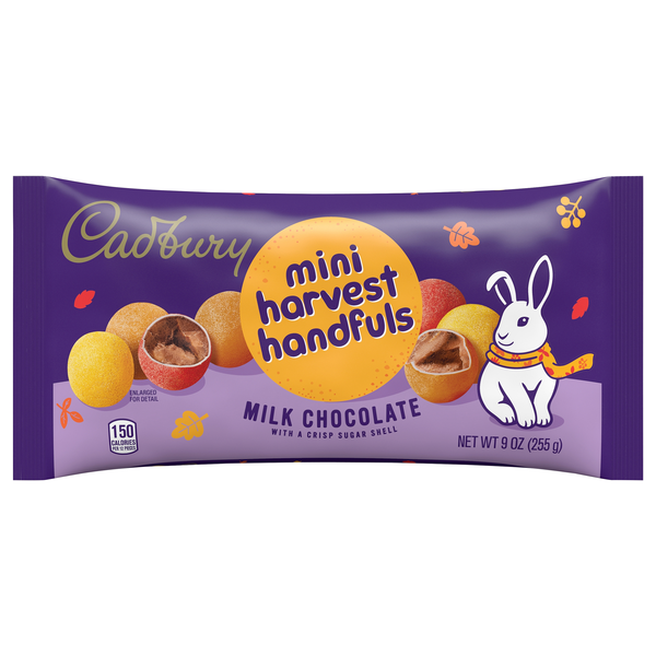 Cadbury Mini Harvest Handfuls Milk Chocolate Candy