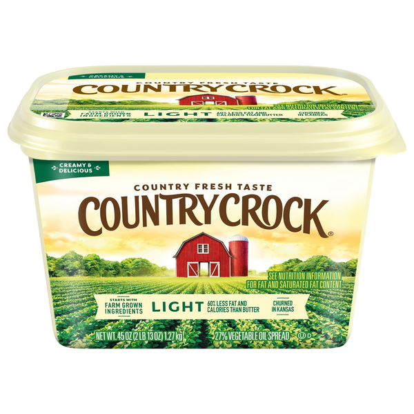 Country Crock Light Vegetable Oil Spread