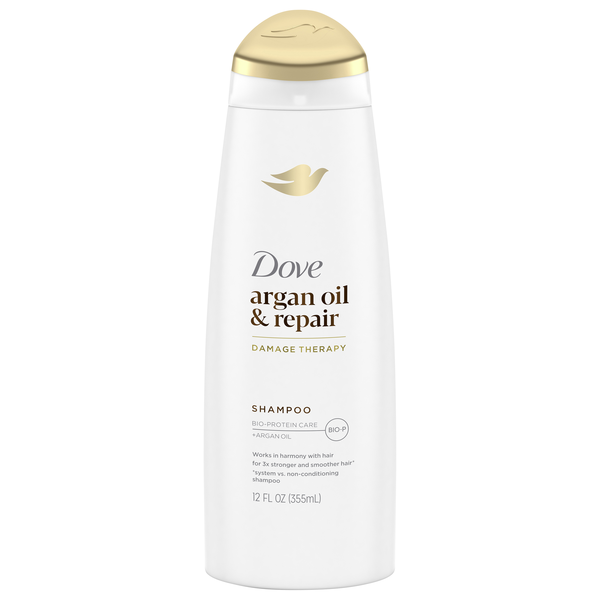 Dove Damage Therapy Argan Oil & Repair Shampoo