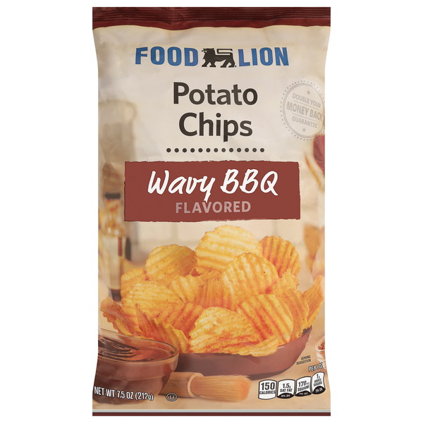 Food Lion Wavy BBQ Flavored Potato Chips