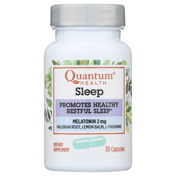 Quantum Health Sleep 2mg Melatonin Capsules