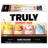 TRULY Sunset Mix Gluten Free Hard Seltzer Variety Pack - 12 pk