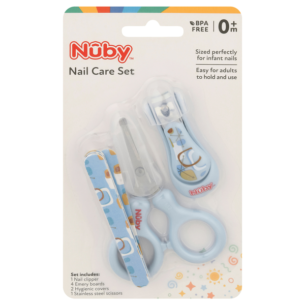 Nuby Nail Care Set Grooming 0+ m