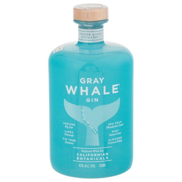 Gray Whale Gin Californian Botanicals