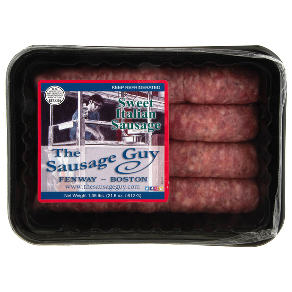 The Sausage Guy Sweet Italian Sausage - 4 ct