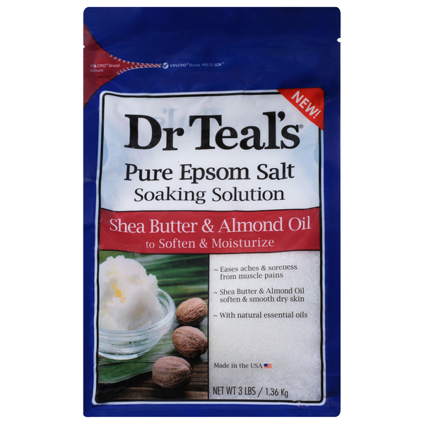 Save on Dr. Teal's Pure Epsom Salt Soaking Solution Shea Butter