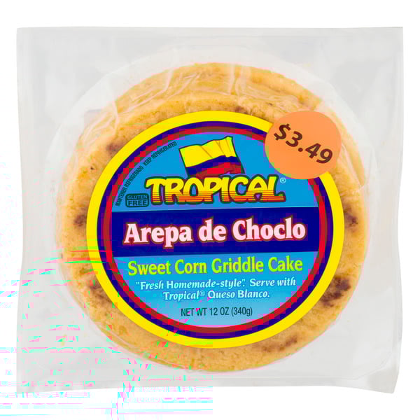 Tropical Griddle Cake Sweet Corn