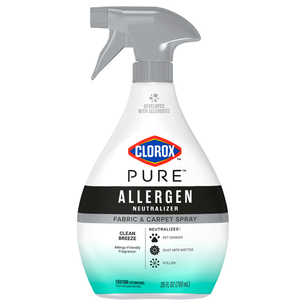 Clorox Pure Allergen Neutralizer Clean Breeze Fabric/Carpet Trigger Spray