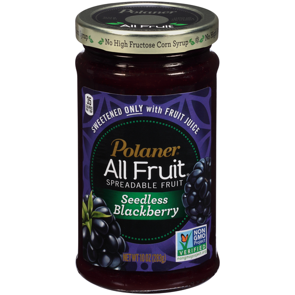 Polaner Seedless Blackberry Spreadable Fruit