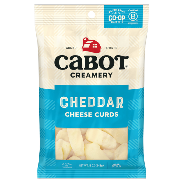 Cabot Creamery White Cheddar Cheese Curds