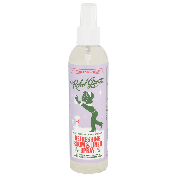 Rebel Green Refreshing Room & Linen Spray Lavender & Grapefruit