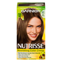Garnier Nutrisse Permanent Hair Color Light Ash Brown 61
