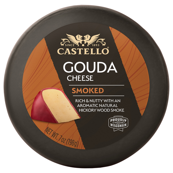Castello Mild Smoked Gouda Cheese Wheel