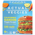 Actual Veggies California Garden Veggie Burger with Quinoa - 4 ct Frozen
