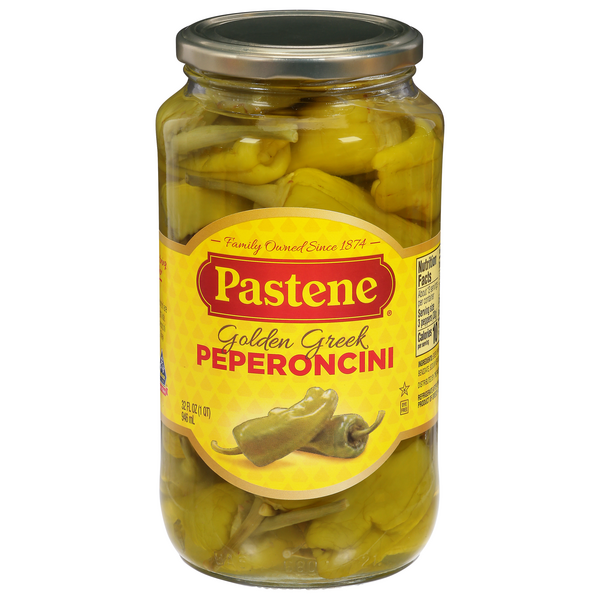 Pastene Golden Greek Pepperoncini Peppers