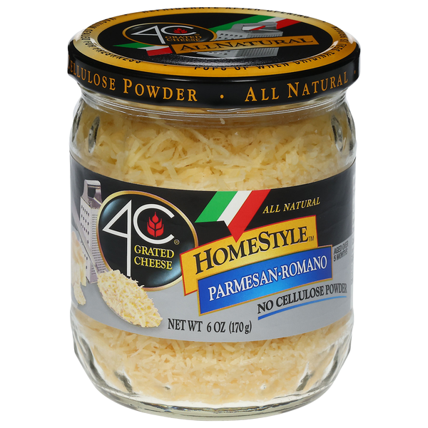 4C All Natural Grated Homestyle Parmesan Romano Cheese