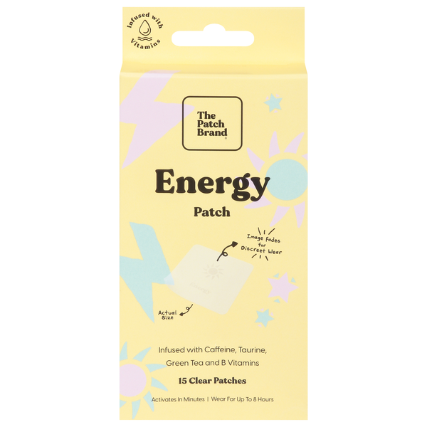 The Patch Brand Energy Clear Face Patches