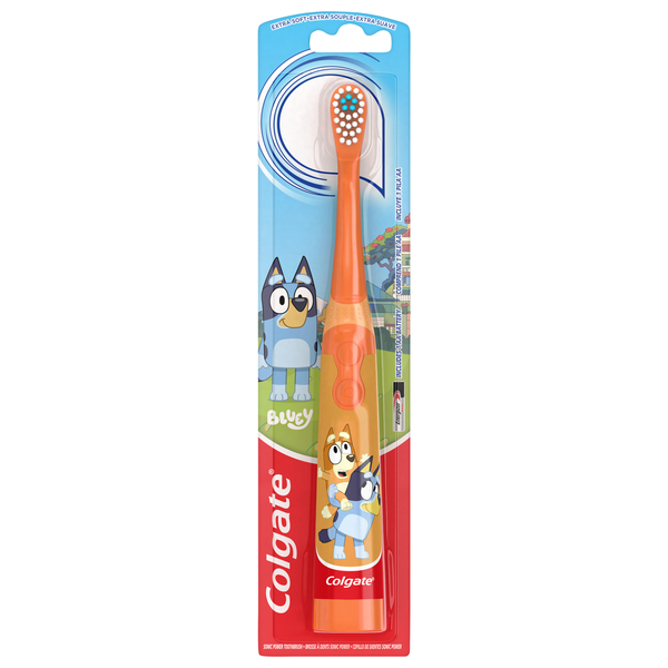 Colgate Kids Bluey Bingo Battery Powered Toothbrush Extra Soft