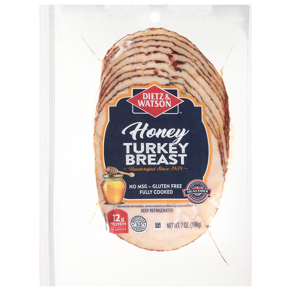 Dietz & Watson Honey Turkey Breast Sliced