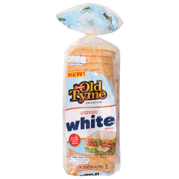 Schmidt Old Tyme Classic White Bread Sliced