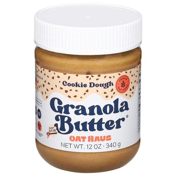 Oat Haus Cookie Dough Granola Butter