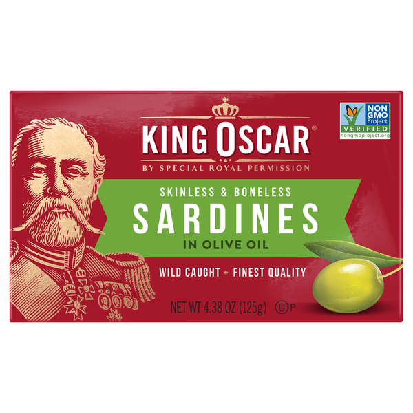 King Oscar Boneless Skinless Sardines in Olive Oil