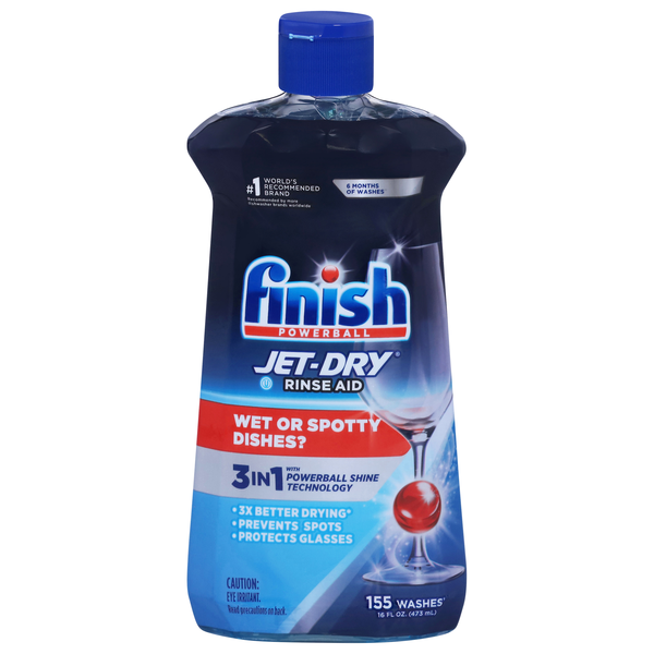 Finish Jet-Dry 3 in 1 Original Dishwasher Rinse Aid