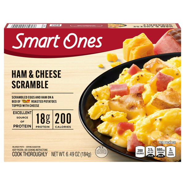 Smart Ones Ham & Cheese Scramble Frozen Meal