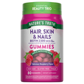 Nature's Truth Fruit Flavor Gorgeous Hair Skin & Nails Gummies