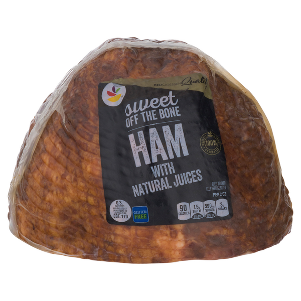 Stop & Shop Deli Sweet Off The Bone Ham (Shaved)