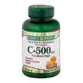Nature's Bounty 500mg Vitamin C with Rose Hips Orange Chewable Tablets