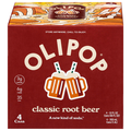 Olipop Classic Root Beer Prebiotic Soda - 4 pk
