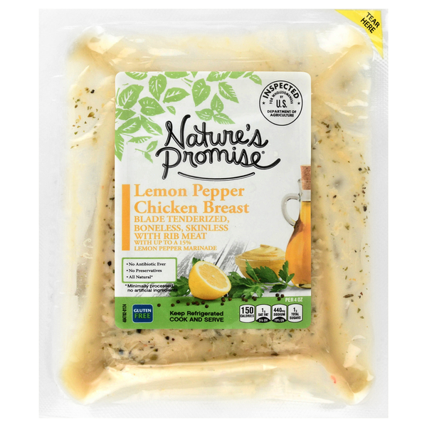 Nature's Promise Lemon Pepper Chicken Breast Fresh