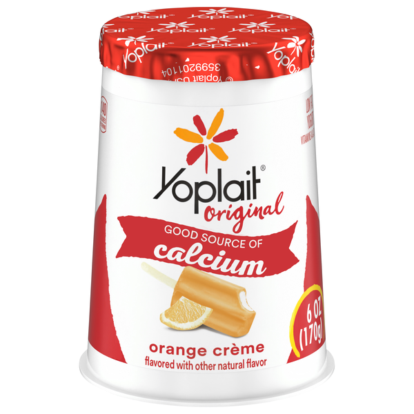 Yoplait Original Low Fat Orange Creme Yogurt Cup