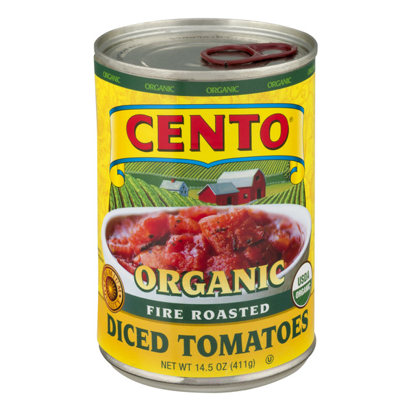 Cento Organic Fire Roasted Diced Tomatoes