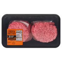 Food Lion 80% Lean 20% Fat Ground Beef Chuck Burger Patties Fresh