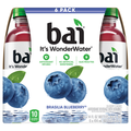 Bai Antioxidant Wonder Water Brasilia Blueberry Flavored Beverage - 6 pk